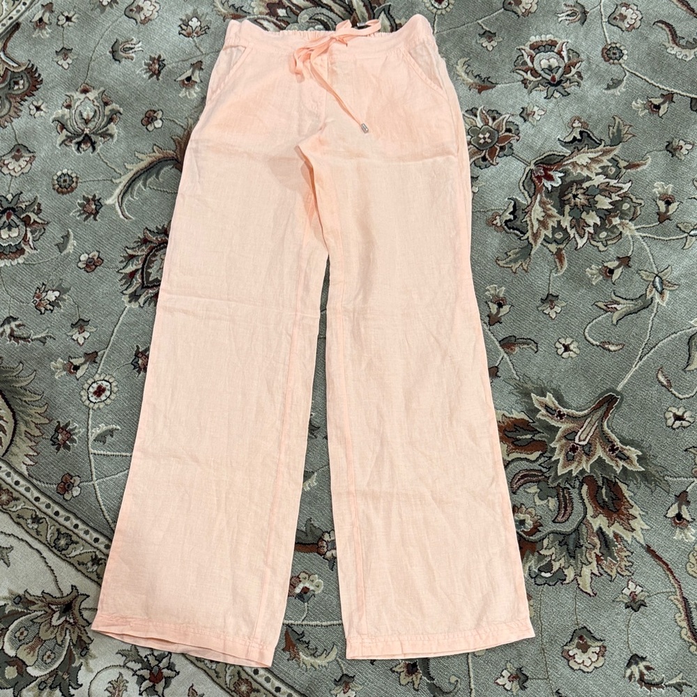 Tommy bahama Light Pink Wide-Leg Pants size 0